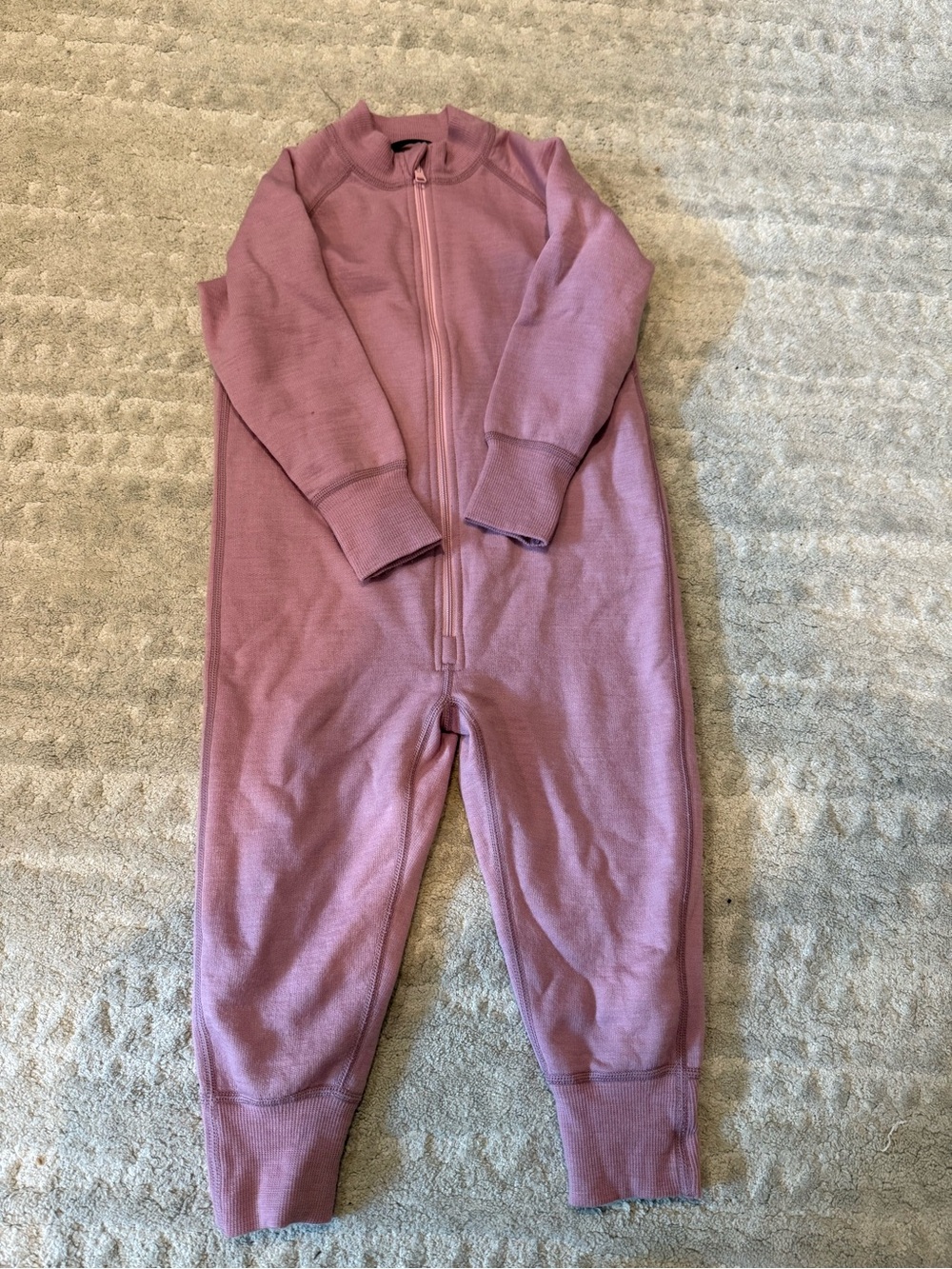 Reima Parvin Toddler Merino Wool Jumpsuit Mauve Purple 2T to 3T